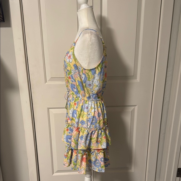 Floral Ruffle Sundress - Picture 2 of 3